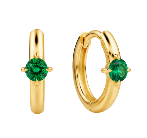 14K Solara Hoops Earrings - Direct from USA