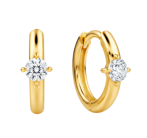 14K Solara Hoops Earrings - Direct from USA