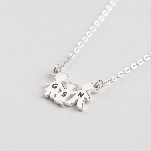 Family Animal Jewelry, Dog Mom Necklace, Dog Cat Necklace
