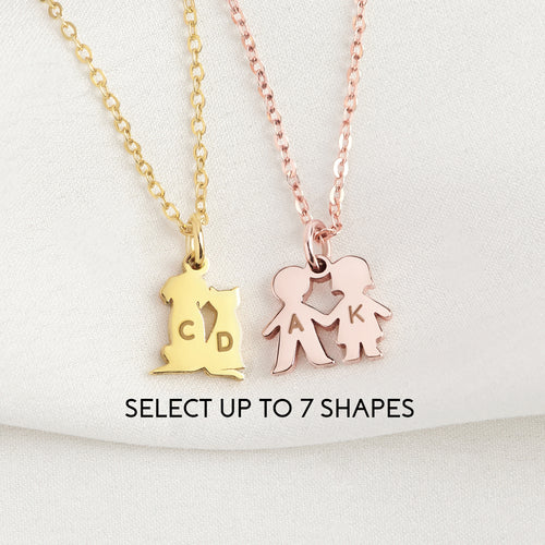 Family Animal Jewelry, Dog Mom Necklace, Dog Cat Necklace